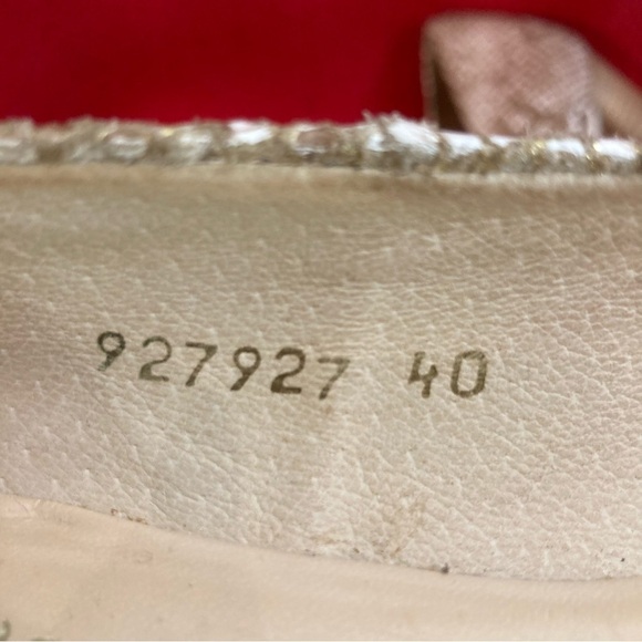 GADEA Sz 40 Snake Golden Rubber Sporty Sole Comfort Made in Spain 3” Heels Shoes - Picture 11 of 12